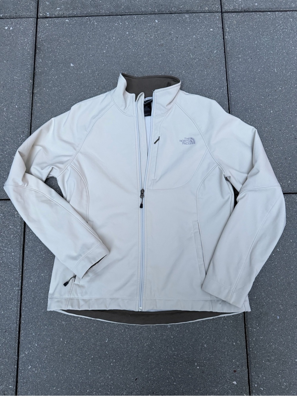 The North Face Apex Bionic Softshell Jacket Cream Women’s Large
